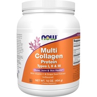 Now Foods Supplements, Multi Collagen Protein Types I, II & III Powder, Bone, Joint, and Skin Health