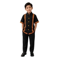BORNEO SHIRT BOY KIDS...20KG TO 38KG..4 YEARS UNTIL 8 YEARS