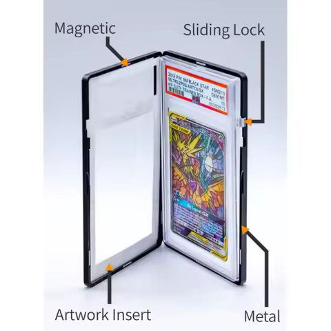 Mew Dragonite Latias Squirtle Dragonite Charizard Acrylic Extended Art for Psa Case Card Display Rac