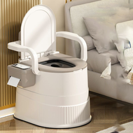 SaveMall kloset Duduk Portable kloset Duduk Portable Dewasa Kursi Toilet Closet Duduk Portable LANSI