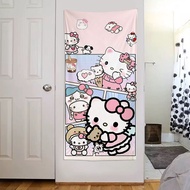 Cartoon Background Cloth Dormitory Bedroom Background Wall Hanging Cloth