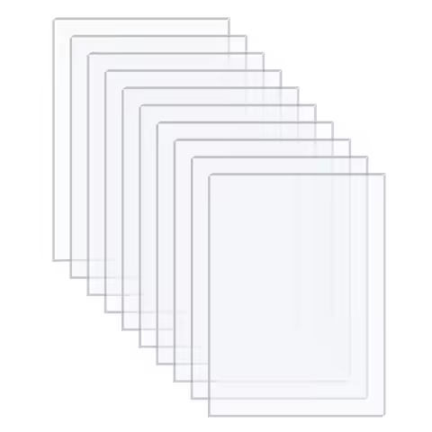 10/20 Pcs Acrylic Sheet Blank Plexiglass Sheet For Craft Project Photo Frame Art Project Painting Ki