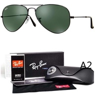 Ray &amp; ban sunglasses trendy casual sports glasses riding goggles 100% glass
