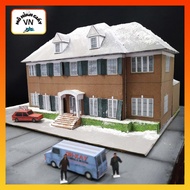 Assembled Paper Model of a House in the Movie Alone (Home Alone) - MohinhgiayVN