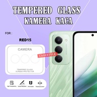 Anti-scratch Camera Redmi 15 Redmi 15C Anti-scratch Camera Protector Glass Tempered Glass Camera Red