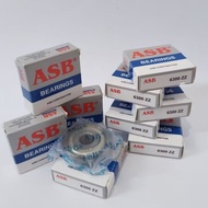 10PC || 1 BOX BEARING 6300-ZZ ASB LAKER LAHAR WHEEL 6300ZZ IRON CAP BALL BEARING