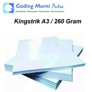 Kingstrik A3 White Paper 260 grams 300 grams UKP/