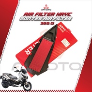 HYRC Zontes Air Filter Washable HRYC Air Filter 368G