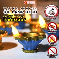 SUPERSAVE Diya Light Oil Lamp Agal Vilakku Decoration Deepavali Light Diwali Light Deepam Light LED 