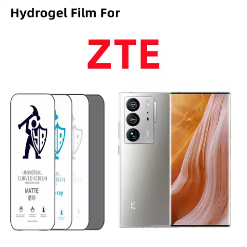 2pcs Privacy Matte Hydrogel Film For ZTE Axon 20/30/40/50/60 Ultra Screen Protector For ZTE Blade A5