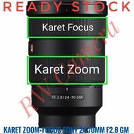 Zoom Rubber + Lensfocus sony 24-70mm 24-70 mm F2.8 GM Mark 1 G Master Focus Zom F 2.8