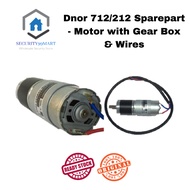 Original Dnor Arm Sparepart Autogate Motor with Gear Box &amp; Wires Dnor 712 Dnor 212
