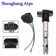 Ignition Coil & Plug Harness 07K905715F 07K905715D 0221604115 06F905115F 06H905115B For VW Audi A4 A