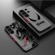 Venom Marvel Avengers Phone Case Skin Feel Soft For Samsung A52 A53 A32 A02 A03 A12 A13 A20 A21 A51 A03S A31 A22 A71 A10 A30 5G Note 8 9 10 Lite Plus Note 20 Ultra
