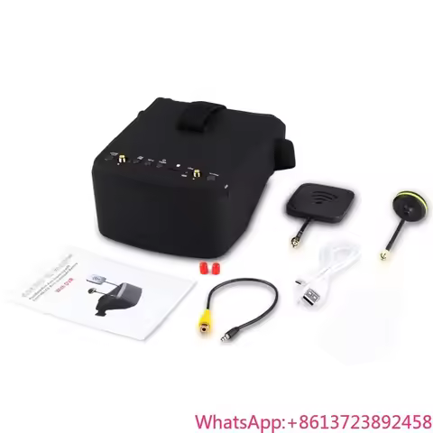 5 Inch 40CH EV800D 5.8G 800*480 Video Headset HD DVR Diversity FPV Goggles built-in Battery For RC M