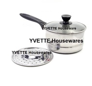 Panci Mini Milkpot 2 In 1 Bisa Kukus Dan Rebus 20 Cm