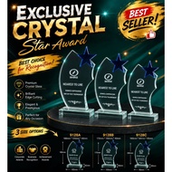 9128 Exclusive Crystal Plaque & Souvenirs Trophy Plaque | 9128 Plak Kristal Eksklusif & Plak Piala C