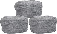 Steel Wool Mice Control - 3 Pcs 2.36"×19.68Ft Steel Wool for Wall Hole/Gap Filler - Best Thing to Ge