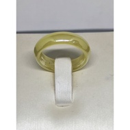 Ring Bangle Yellow Agate