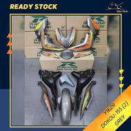 [READY STOCK] COVERSET/BODYSET YAMAHA Y16/Y16ZR DOXOU-155 (2) - GREY (STICKER TANAM)