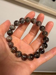 綠幽靈，紅幽靈水晶手串/手錬，10mm，紅綠幽靈/紅幽靈/綠幽靈/半盤幽靈/滿天星幽靈/幽靈水晶手錬/手串，Green Phantom Quartz bracelet，白水晶，粉水晶，黃水晶，紫水晶，