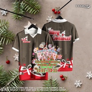 【Free Christmas Stickers】Hot Trend 2025 Christmas T shirt Sublimation High Quality Microfiber Tshirt
