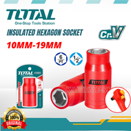 TOTAL 10MM - 19MM 1/2″ Insulated Hexagon Socket