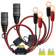Sesuai untuk NOCO GC002 X-Connect M6 (1/4in) XL Eyelet Terminal, dengan Dua Fius 20A untuk Pengecas 