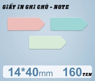 Giấy in nhiệt in tem dán in ghi chú note in sticker in giá-mã sản phẩm-barcode-tem trong suốt máy in