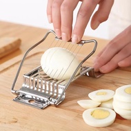Stainless Steel Egg Cutter, Multi Purpose Kitchen Slicer for Eggs Century Eggs and Fruit