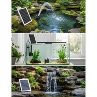 Water Pump for Aquarium or Small Fountain Solar, 12V 12W Solar Powered Pump, for Water Features