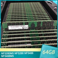 1 Pcs For Inspur Nf5280m5 Nf5288 Nf5466 Nf5468m5 Server Memory 64g 64gb Ddr4 2933 Rdimm Ram