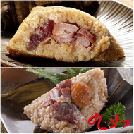 九如商號 湖州肉粽5入+鮮肉蛋黃肉粽5入(含運)
