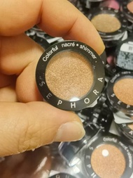 Sephora dazzling eye shadow N369 N370 N292 N373 thin and glittering monochrome eyeshadow color rendering is not easy to makeup