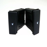 2Pcs Dashboard Cup Drinks Holder Black 6Q0 858 602E for VW Polo 9N 2001 - 2010 6Q0 858 602F 6Q0 858 