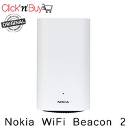 Nokia WiFi Beacon 2. Mesh Router System. Dual-band Wi-Fi 6. 1500 sq. ft Coverage. Local SG Stock.
