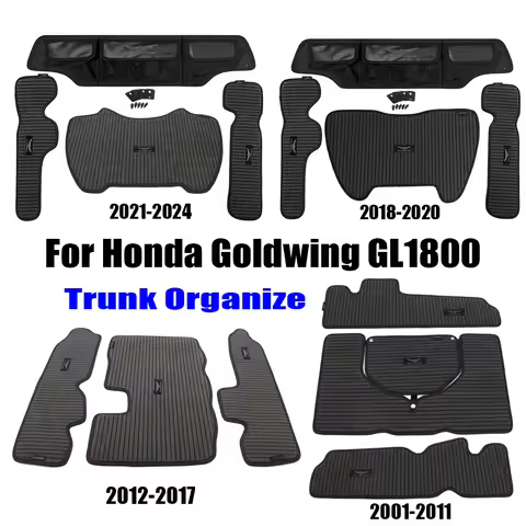 For Honda Goldwing GL1800 2001-2024 Motorcycle Trunk Organizer Pad Storage Bag Gold Wing 1800 Tour D