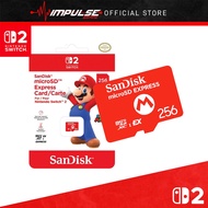 [LOCAL READY STOCK] NSW2 Nintendo Switch 2 SanDisk microSD Express Card [256GB]