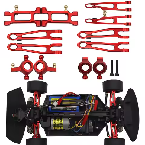 SG1603 SG1604 UD1601 UD1602 RC Car Spare Parts Metal Steering Cup Swing Arm Group Shock Absorber Ste