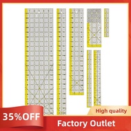 Quilting Ruler Acrylic Quilters Ruler for Easy  Cutting Fabric Paper, for Quilting, Sewing & Crafts 