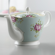 英國Aynsley 復古玫瑰系列 下午茶陶瓷茶壺 1000ml