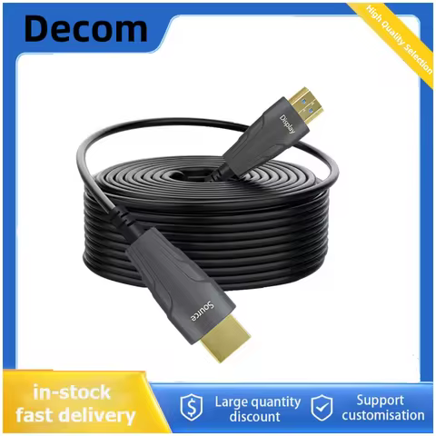 AOC HDMI 2.0 Active Fiber Optic Cable 4K HDR 4K@60Hz 18Gbps for PS4 PS5 Switch TV Box Xbox - 10m 20m