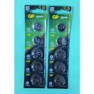 2 Cards (10 Pieces) GP Cr2032  3v  Battery