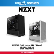 NZXT H5 Flow (2024) ATX Pc Case - Black / White