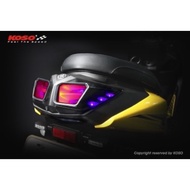 {XC} KOSO LED Tail Light Rear Set Direction Brake Straight Up YAMAHA bwsr/bwsr