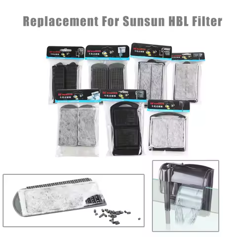Sunsun Filter Accessories Activated Carbon For HBL301 402 403 501 701 Aquarium Fishing Tank Filtro S
