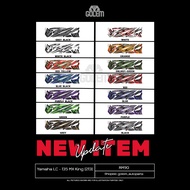 Yamaha LC-135 MX King LCV8 (213) GRED AAA Sticker body Stripe