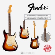 FENDER AMERICAN ULTRA STRATOCASTER ELECTRIC GUITAR ALDER BODY, MAPLE NECK 22 FRETS 3 ULTRA NOISELESS