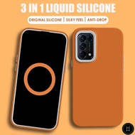 WH OPPO A15 A15S A16 A32 A53 A52 A72 A92 A33 A54 A55 A94 Reno 5F Realme C21 C21Y Casing 3 in 1 Candy