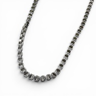 สภาพใหม่เอี่ยม □ สร้อยคอเงินแท้ Tiffany Venetian Long Chain SV925 จาก TIFFANY&Co. น้ำหนัก 76.2 กรัม 